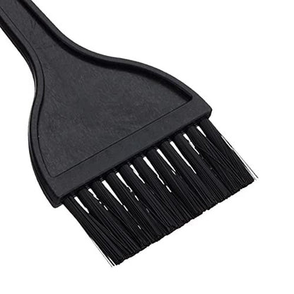 1st Choice Black Plastic Hair Color Mixing Bowl with Handle, Pouring Lip, and Dye Brush with Hook