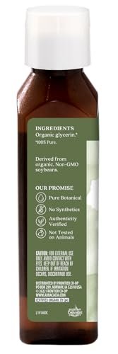 Aura Cacia Organic Vegetable Glycerin Skin Care Oil, 4 oz