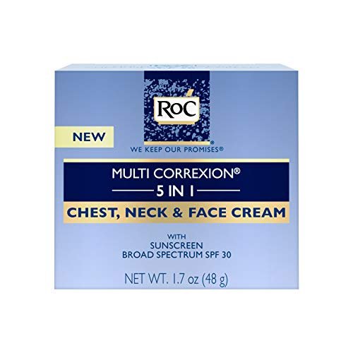RoC Multi Correxion 5 in 1 Anti-Aging Chest, Neck and Face Cream with SPF 30, Moisturizing Cream Made with Vitamin E, 1.7 oz - görsel 6