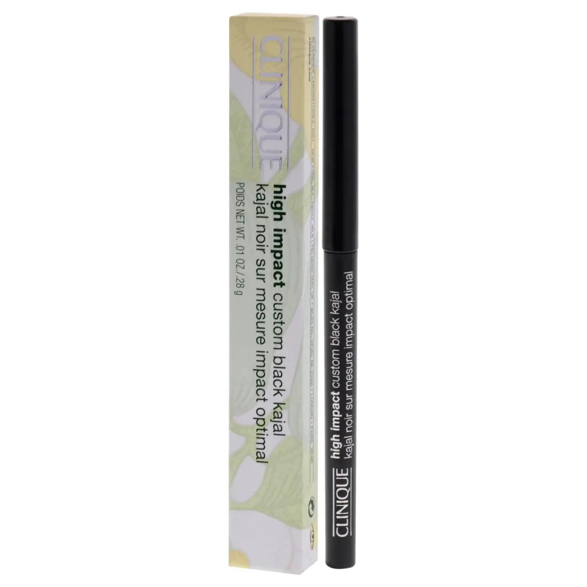 Clinique High Impact Custom Black Kajal Eyeliner - Blackened Black, 0.01 oz Avelisse