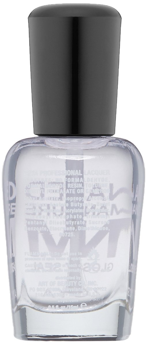 ZOYA Naked Manicure Glossy Seal Top Coat – Long-Lasting Shine & Protection, 0.5 fl oz Avelisse