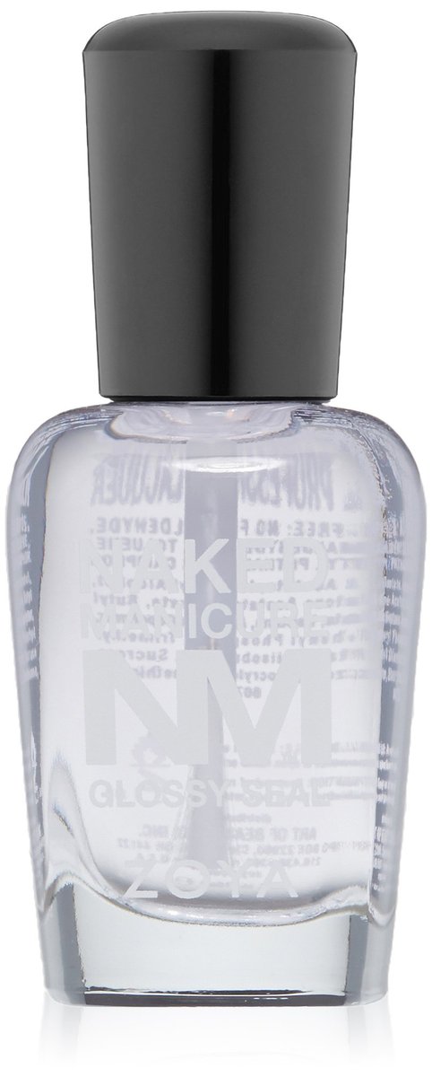 ZOYA Naked Manicure Glossy Seal Top Coat – Long-Lasting Shine & Protection, 0.5 fl oz Avelisse