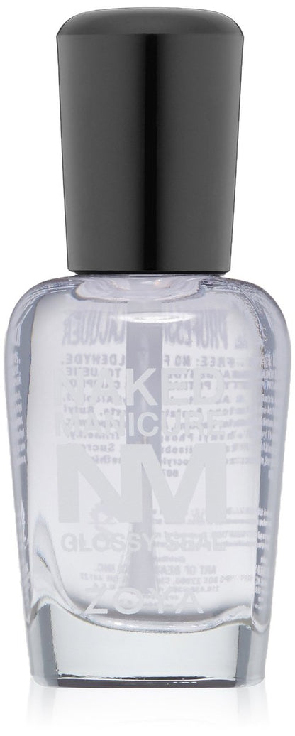 ZOYA Naked Manicure Glossy Seal Top Coat – Long-Lasting Shine & Protection, 0.5 fl oz Avelisse