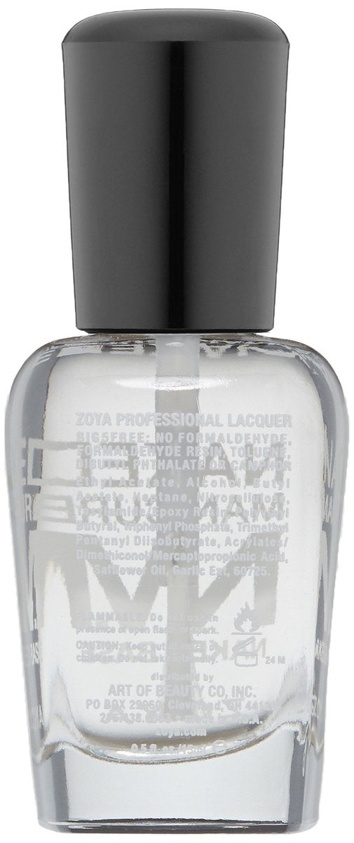 ZOYA Naked Manicure Base Coat – Clear, 0.5 fl oz – Strengthening & Smoothing Base for Natural Nails Avelisse