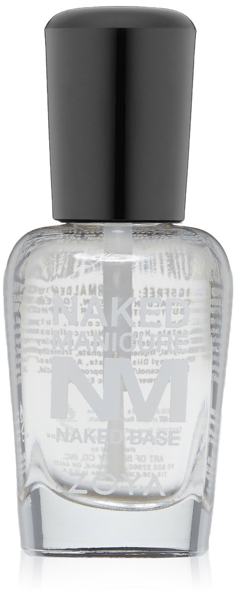 ZOYA Naked Manicure Base Coat – Clear, 0.5 fl oz – Strengthening & Smoothing Base for Natural Nails Avelisse