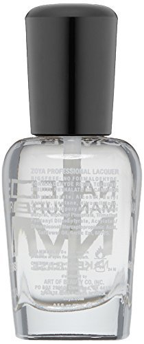 ZOYA Naked Manicure Base Coat – Clear, 0.5 fl oz – Strengthening & Smoothing Base for Natural Nails Avelisse