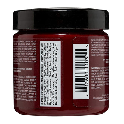 MANIC PANIC Classic Vampire Red Semi Permanent Hair Color - Deep Blood Red Hair Dye, 4 oz (Pack of 2) - Vegan & Cruelty-Free Avelisse