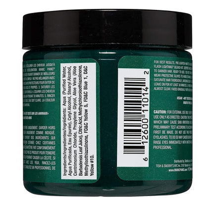 MANIC PANIC Classic Green Envy Semi Permanent Hair Color - 4oz (2-Pack) - Emerald Green Vegan & Cruelty-Free Hair Dye Avelisse