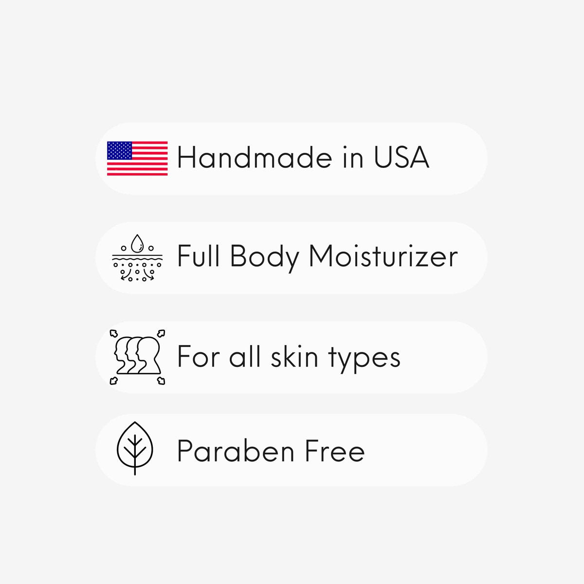 The Lotion Company 24 Hour Skin Therapy Lotion - Full Body Moisturizer, Travel Size, Paraben Free, Made in USA, Baby Powder Fragrance, 2 oz. (Pack of 2) - görsel 11