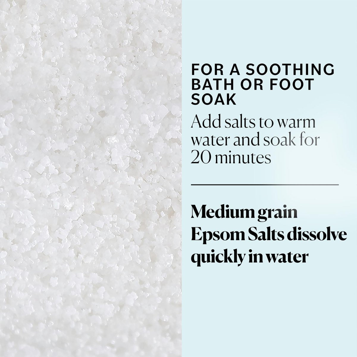 Sky Organics Epsom Salt Bath Soak - 5 lbs, 100% Pure Magnesium Sulfate USP, Unscented Medium Grain - Vegan & Cruelty-Free Avelisse