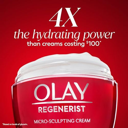 Olay Regenerist Micro-Sculpting Cream Face Moisturizer - Trial Size 0.5 oz