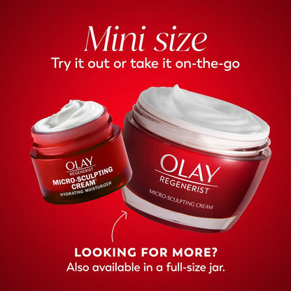 Olay Regenerist Micro-Sculpting Cream Face Moisturizer - Trial Size 0.5 oz