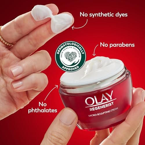 Olay Regenerist Micro-Sculpting Cream Face Moisturizer - Trial Size 0.5 oz - görsel 18