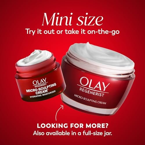 Olay Regenerist Micro-Sculpting Cream Face Moisturizer - Trial Size 0.5 oz - görsel 4
