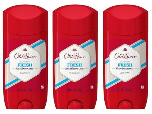 Old Spice High Endurance Long Lasting Deodorant Fresh 3 Ounce (Pack of 3) - görsel 2