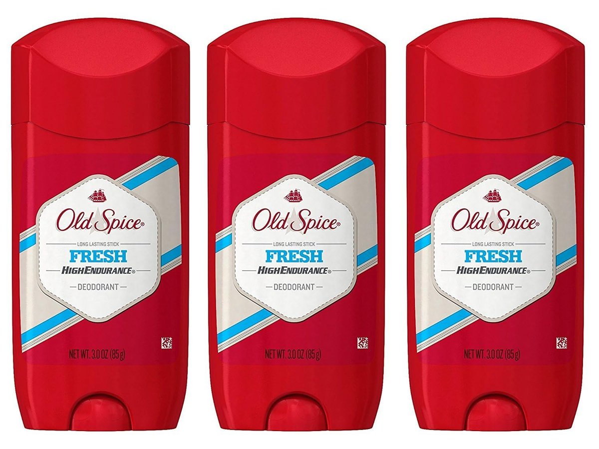 Old Spice High Endurance Long Lasting Deodorant Fresh 3 Ounce (Pack of 3) - görsel 1