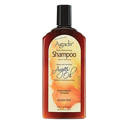 AGADIR Daily Moisturizing Shampoo for All Hair Types - 12.4 oz