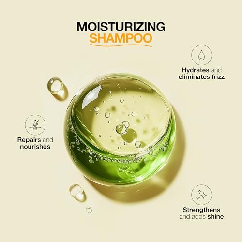 GK HAIR Vegan Color Treated Moisturizing Shampoo for Women – Deep Conditioning Hair Mask with Keratin & Frizz Control, Hydrate Treatment for Dry Damaged Hair – 33.8 oz Avelisse