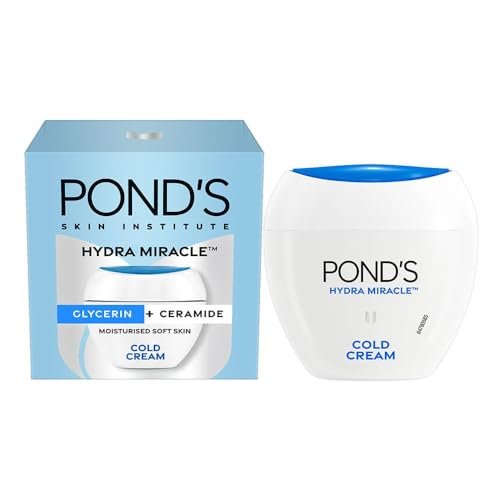 POND'S Moisturising Cold Cream, 3.4 Fl Oz - Deeply Nourishing Face Moisturizer for Dry Skin