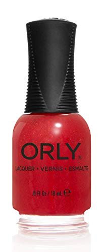 Orly Nail Lacquer 20900 Sunset Blvd - Long-Lasting Red Nail Polish, 0.6 oz