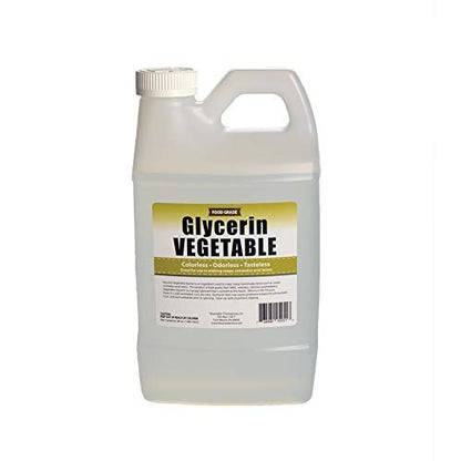 Vegetable Glycerin - Half Gallon (64oz) - All Natural, USP Grade - Premium Quality Liquid Glycerin for Skin, Hair, and DIY Beauty Products Avelisse