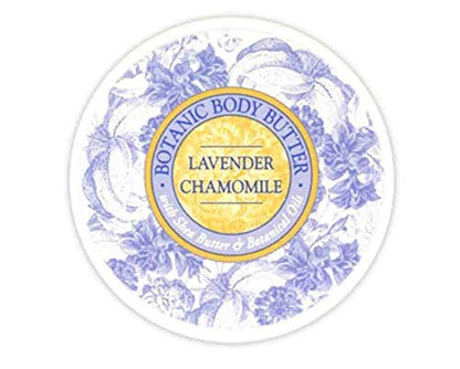 Greenwich Bay Botanical Body Butter - Lavender & Chamomile, 8 oz - Intense Moisturizer for Dry Skin