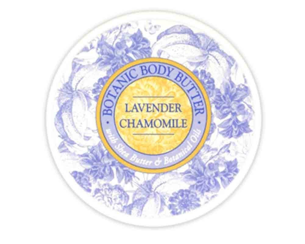 Greenwich Bay Botanical Body Butter - Lavender & Chamomile, 8 oz - Intense Moisturizer for Dry Skin - görsel 1