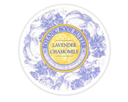 Greenwich Bay Botanical Body Butter - Lavender & Chamomile, 8 oz - Intense Moisturizer for Dry Skin