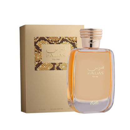 RASASI Hawas 3.33 Eau de Parfum Spray for Women - Captivating Feminine Fragrance