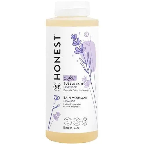 The Honest Company Foaming Bubble Bath & Baby Wash, Lavender Calm, 12 fl oz Avelisse