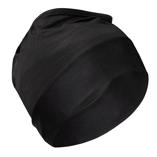 Evolve Satin Pineapple Cap - Black, 1 Count - Protective Hair Bonnet for Sleeping - görsel 6