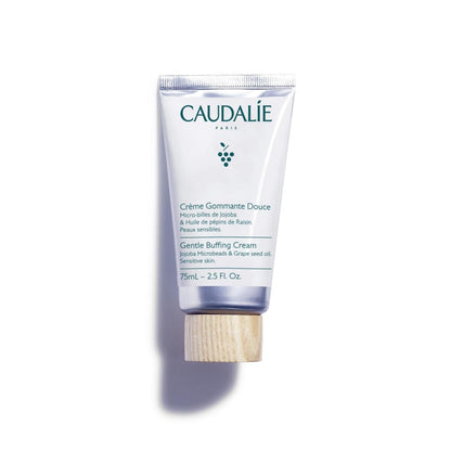 Caudalie Vinoclean Gentle Exfoliating Buffing Cream – 75 mL with Jojoba Microbeads & Grape Oil