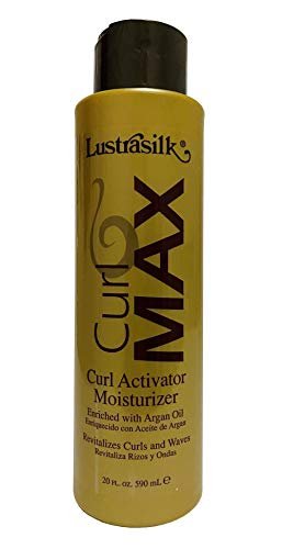 Lustrasilk Max Curl Activator Moisturizer – 20 oz | Intense Curl Definition & Hydration for Natural Hair Avelisse