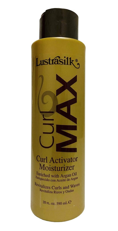 Lustrasilk Max Curl Activator Moisturizer – 20 oz | Intense Curl Definition & Hydration for Natural Hair Avelisse