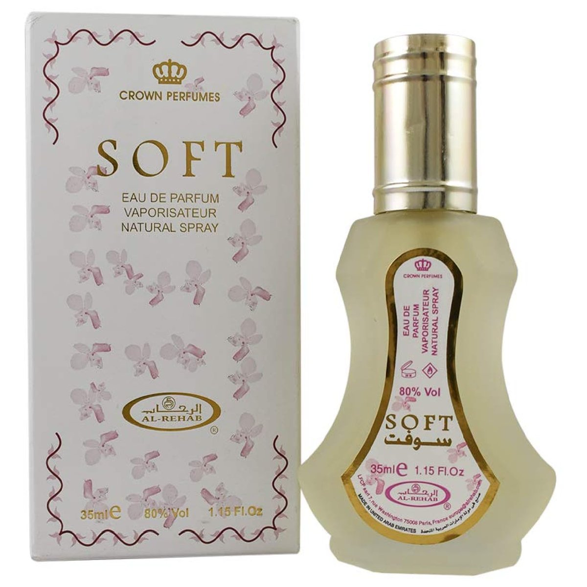 Al Rehab Soft Eau de Parfum for Women - 1.18 oz / 35ml - görsel 3