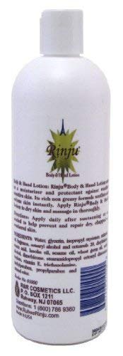 Rinju Body & Hand Lotion - Pack of 3 Non-Greasy Cacao Butter & Vitamin E Moisturizer for Extremely Dry Skin - 16 Oz - görsel 3