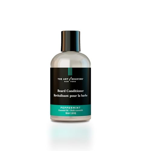 The Art of Shaving Beard Conditioner - Nourishing Beard Softener with Peppermint, 4 Fl Oz Avelisse