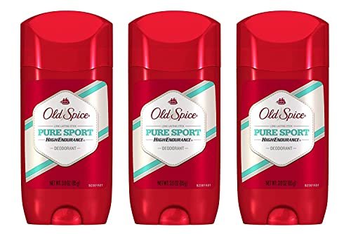 Old Spice Pure Sport High Endurance Deodorant for Men, 3 Ounce (Pack of 3) - görsel 2