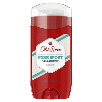 Old Spice Pure Sport High Endurance Deodorant for Men, 3 Ounce (Pack of 3)