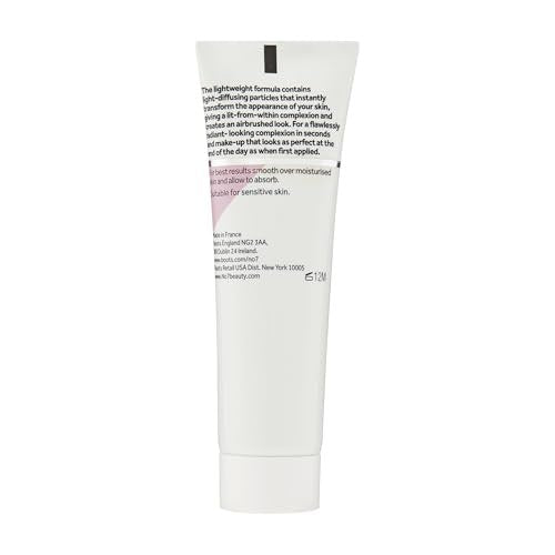 No7 Airbrush Away Radiance Boosting Foundation Primer - Illuminating Glow Primer for Dewy, Smooth & Radiant Skin, Extends Makeup Wear, 30ml Avelisse