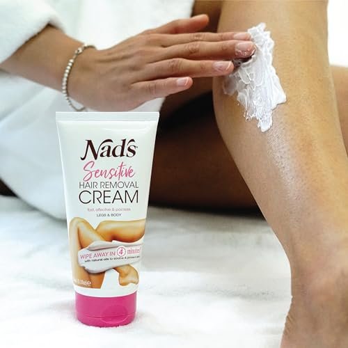Nad's Hair Removal Cream for Women - Sensitive Depilatory Cream for Body & Legs, 5.1 Oz - görsel 10