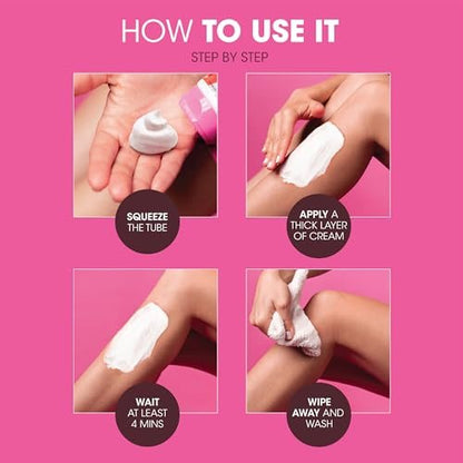 Nad's Hair Removal Cream for Women - Sensitive Depilatory Cream for Body & Legs, 5.1 Oz
