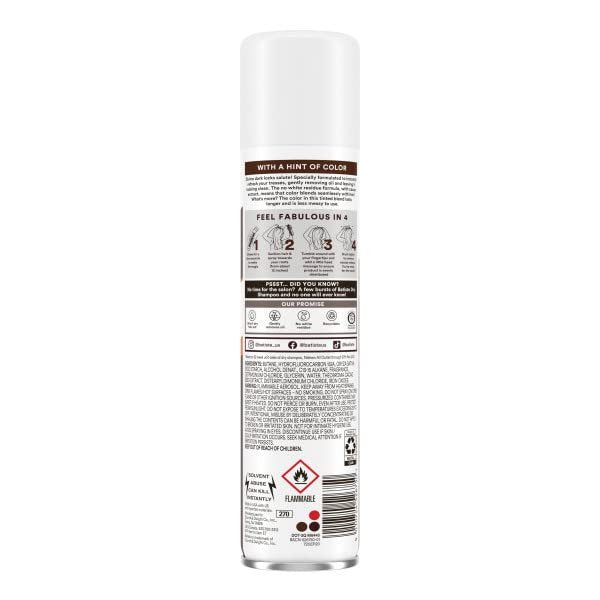 Batiste Dry Shampoo Divine Dark 6.73 oz (Pack of 6) – For Brunettes & Dark Hair Avelisse