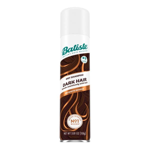 Batiste Dry Shampoo Divine Dark 6.73 oz (Pack of 6) – For Brunettes & Dark Hair Avelisse