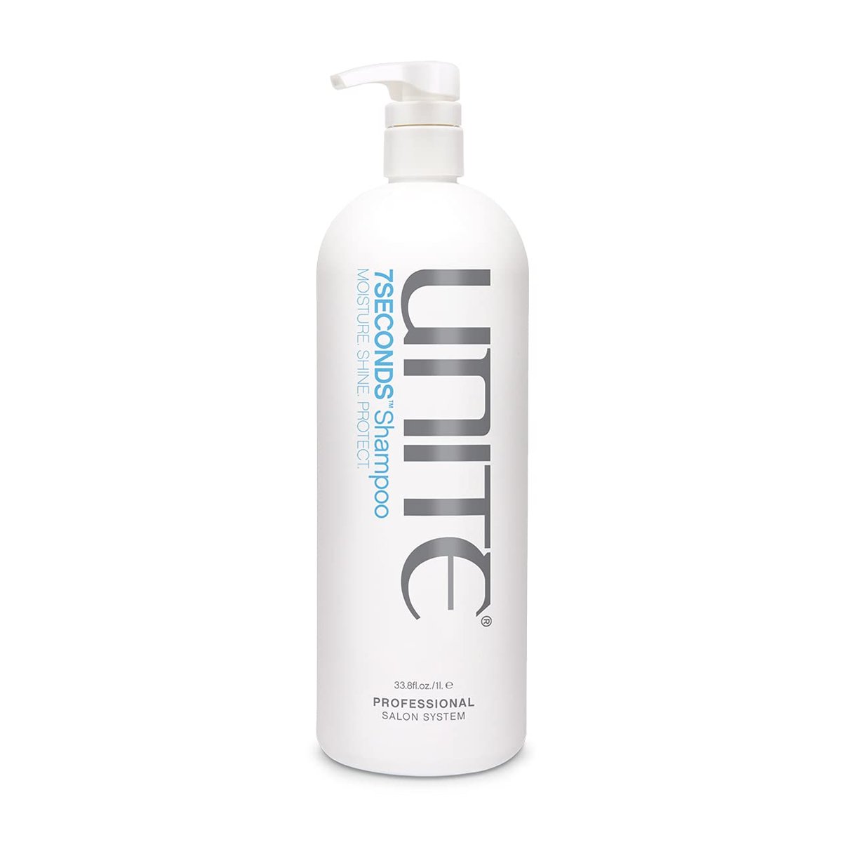 UNITE Hair 7SECONDS Shampoo – Professional Lightweight Daily Cleanser, Boosts Shine, Strengthens & Protects Color, Defends Against UV & Heat Damage – For All Hair Types – 32 Fl Oz Avelisse