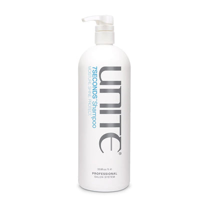UNITE Hair 7SECONDS Shampoo – Professional Lightweight Daily Cleanser, Boosts Shine, Strengthens & Protects Color, Defends Against UV & Heat Damage – For All Hair Types – 32 Fl Oz Avelisse
