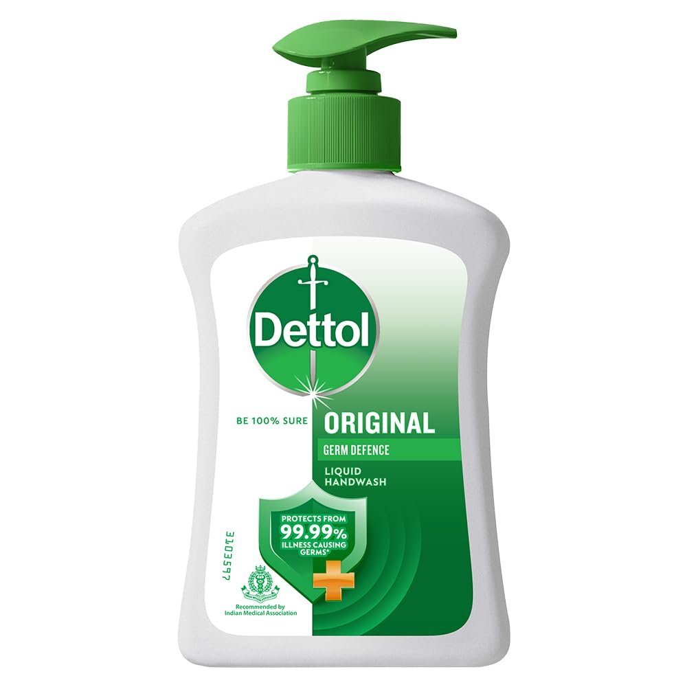 Dettol Original Everyday Protection Liquid Handwash - 200ml (6.76 Fl Oz) - görsel 1