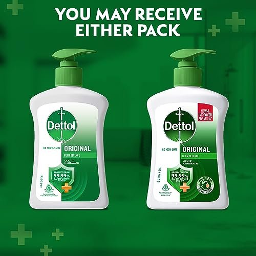 Dettol Original Everyday Protection Liquid Handwash - 200ml (6.76 Fl Oz) - görsel 6