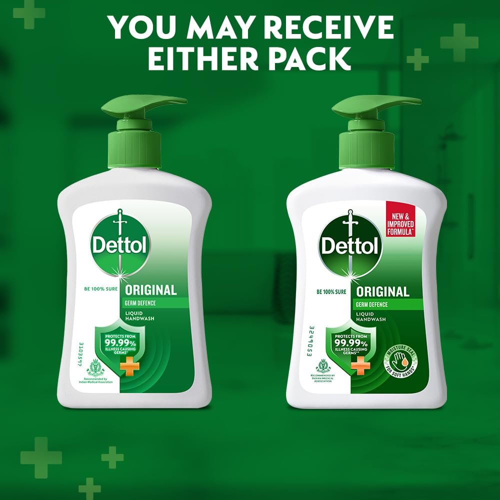 Dettol Original Everyday Protection Liquid Handwash - 200ml (6.76 Fl Oz) - görsel 5