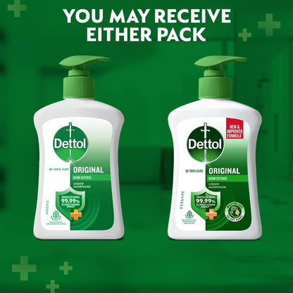 Dettol Original Everyday Protection Liquid Handwash - 200ml (6.76 Fl Oz)